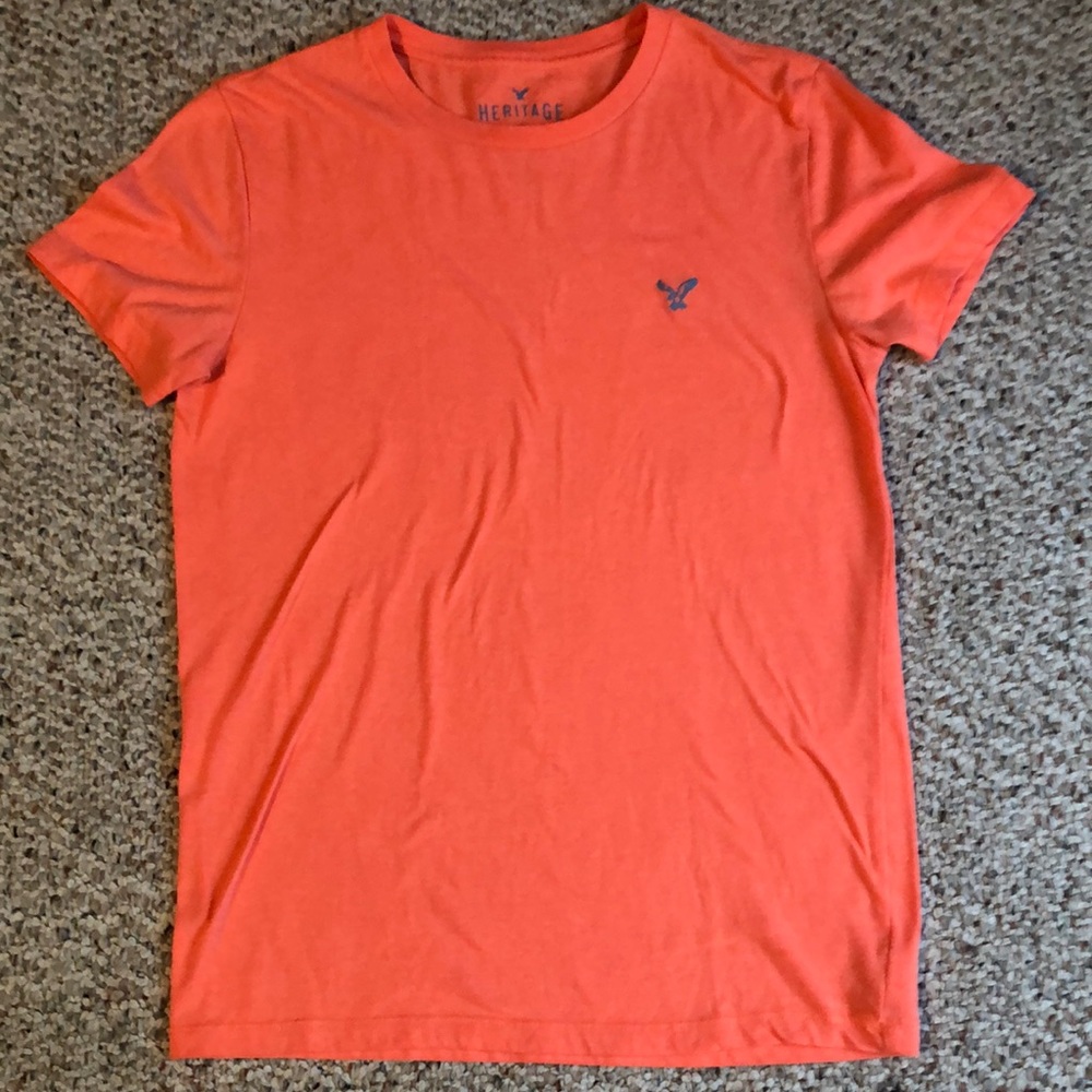 Adult small heritage tee shirt pink